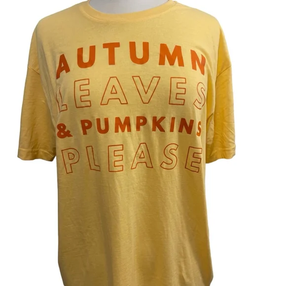 Women's Fall T-Shirt Size Large - Picture 2 of 6